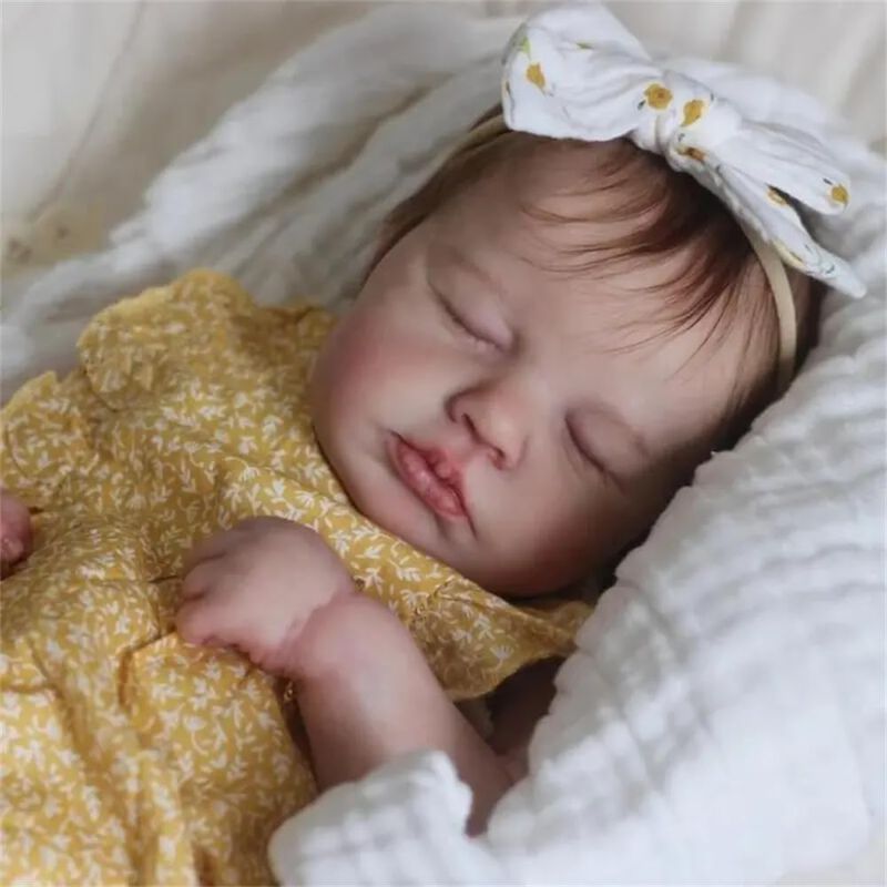Mu&ntilde;eca Reborn Baby Doll Zero Pam De Silicona Pa... image number null