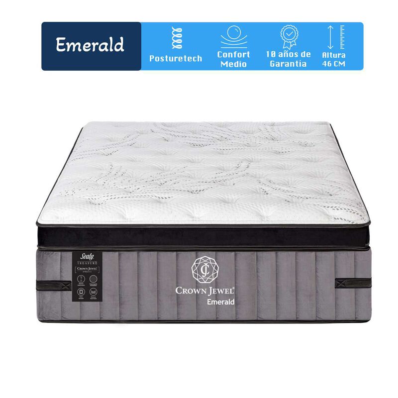 Colch&oacute;n Sealy Individual Emerald Medio 45cm image number null