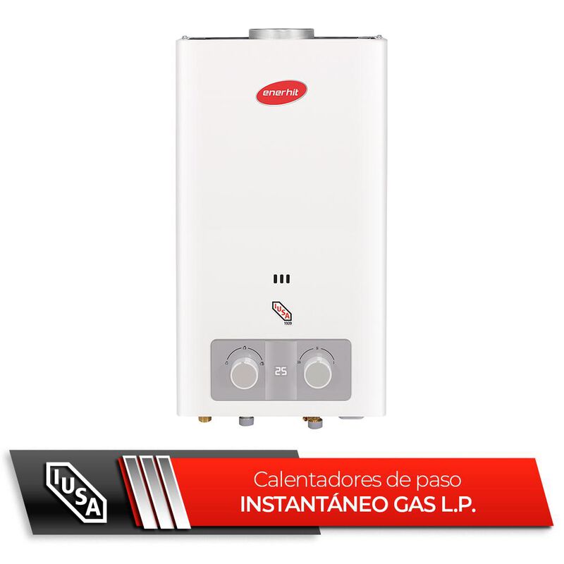 Calentador Instant&aacute;neo Enerhit 12 L Gas L.p. image number null