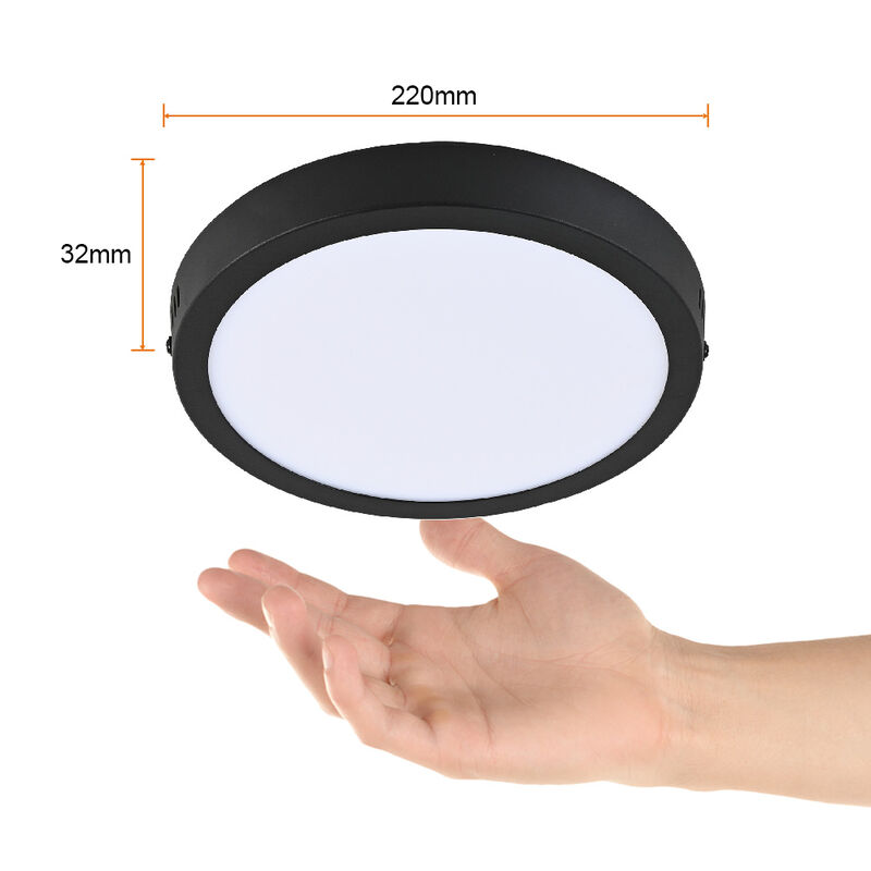 L&aacute;mpara Plaf&oacute;n LED de Sobreponer, 18 W, Luz de ... image number null