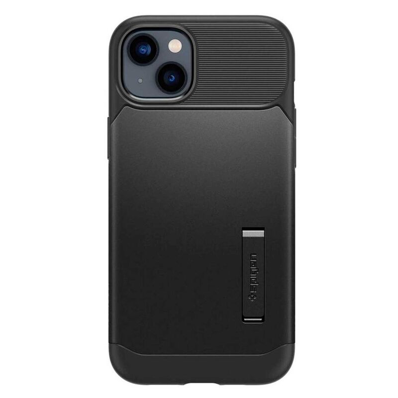 Funda SPIGEN Slim Armor para iPhone 14 Negra image number null