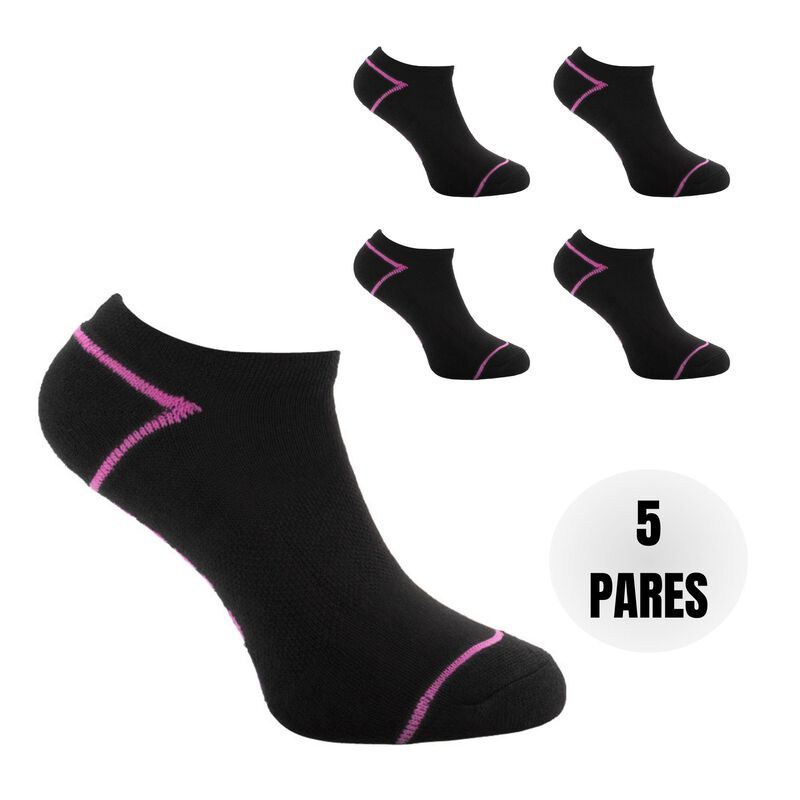 Wilson 5 Pares de Tines cortos para Mujer, Colo... image number null