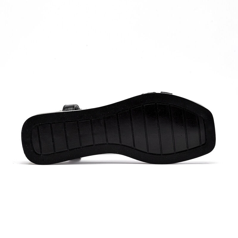 Ivi Love sandalia piso para mujer negro cod 140... image number null