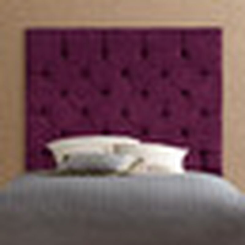 Cabecera Individual Dicasa Capri Morado image number null