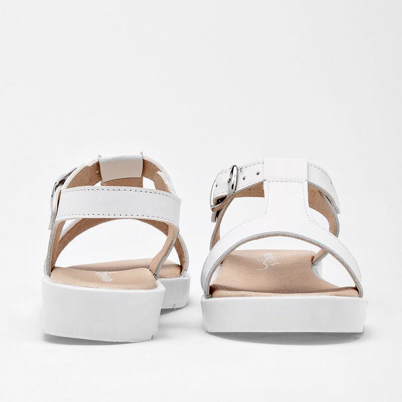 Yondeer Sandalia para ni&ntilde;a blanco image number null