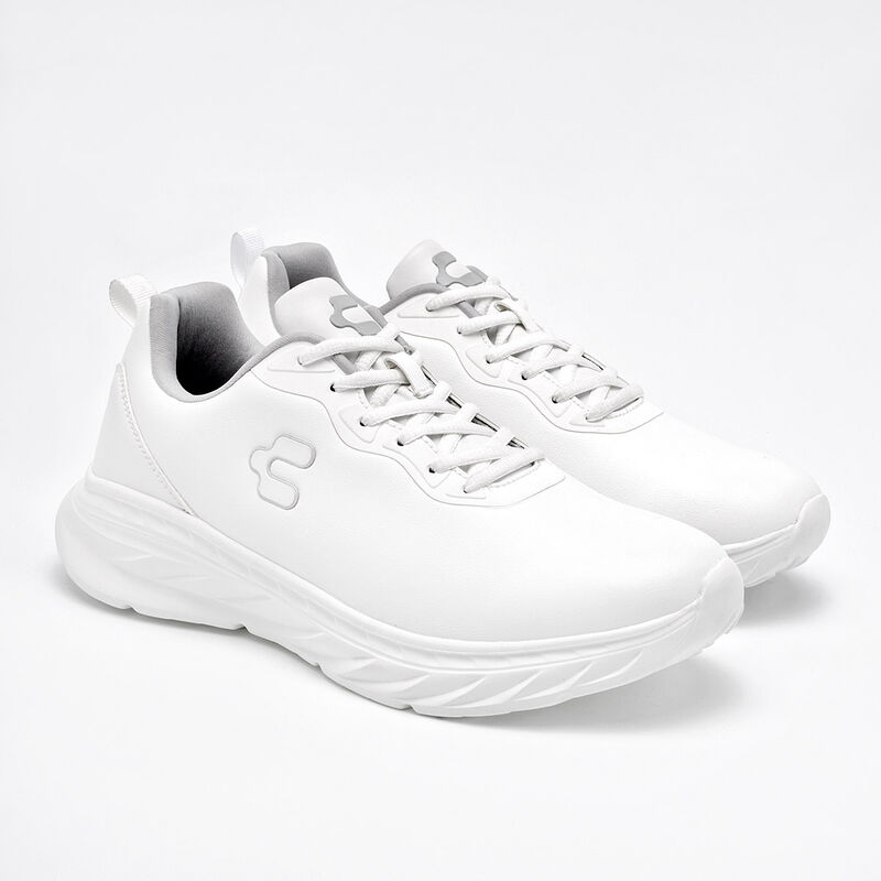 Charly Tenis deportivo para hombre blanco, aguj... image number null
