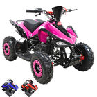 Cuatrimoto a Gasolina 49 cc 2T Arranque Manual Doble Freno de Disco Embrague Autom&aacute;tico Carga M&aacute;x 50 kg Hasta 40 km/h - Rosa