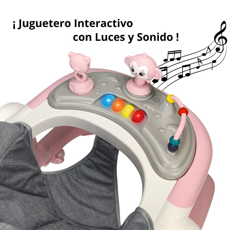 Andadera Infantil Con Asiento Acolchado, Centro... image number null