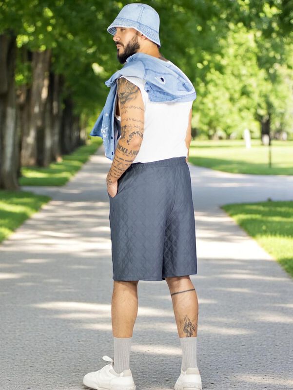 Short Hombre Casual Cintura Ajustable Detalles ... image number null