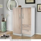 Closet Jr, Atlas del Descanso color Blanco con Maple