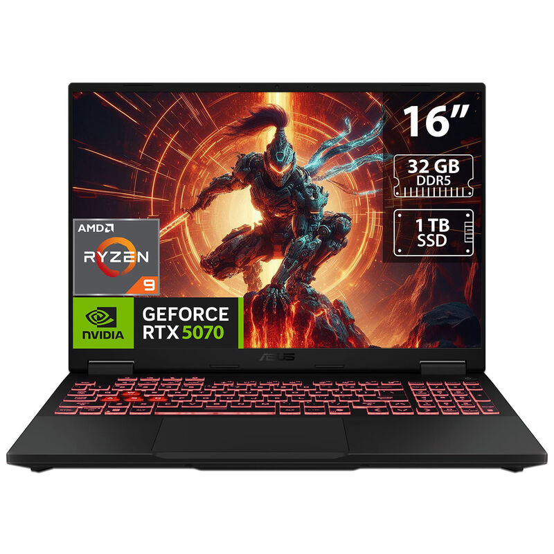 Laptop ASUS TUF Gaming A16: Procesador AMD Ryze... image number null