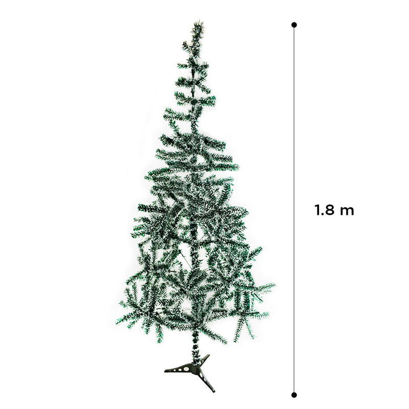 &Aacute;rbol de Navidad 1.8 m Blanco image number null