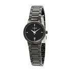 Reloj Citizen Eu6017-54e Mujer Acero Inoxidable Negro