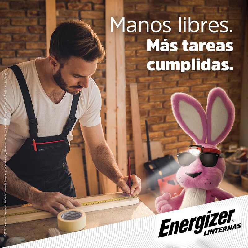 Linterna Energizer Manos Libres 400 L&uacute;menes image number null