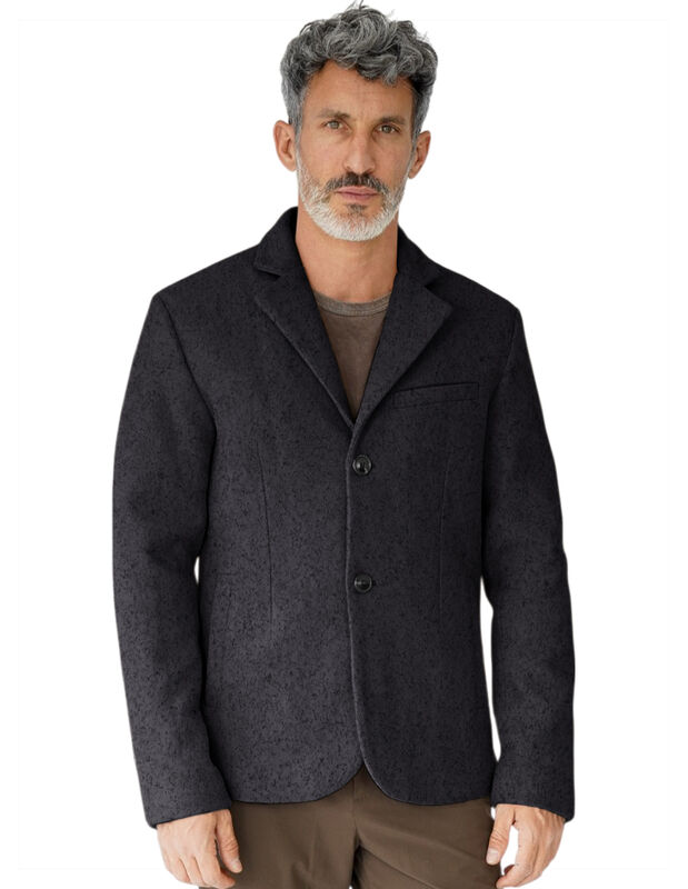 Saco Calidad Premium Caballero Abotonado Cuello... image number null