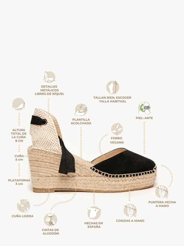 Romero Cu&ntilde;a Media Plataforma Ante Negro image number null