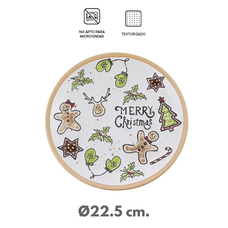 Vajilla Merry Christmas Ideen 8 Piezas para 4 P... image number null