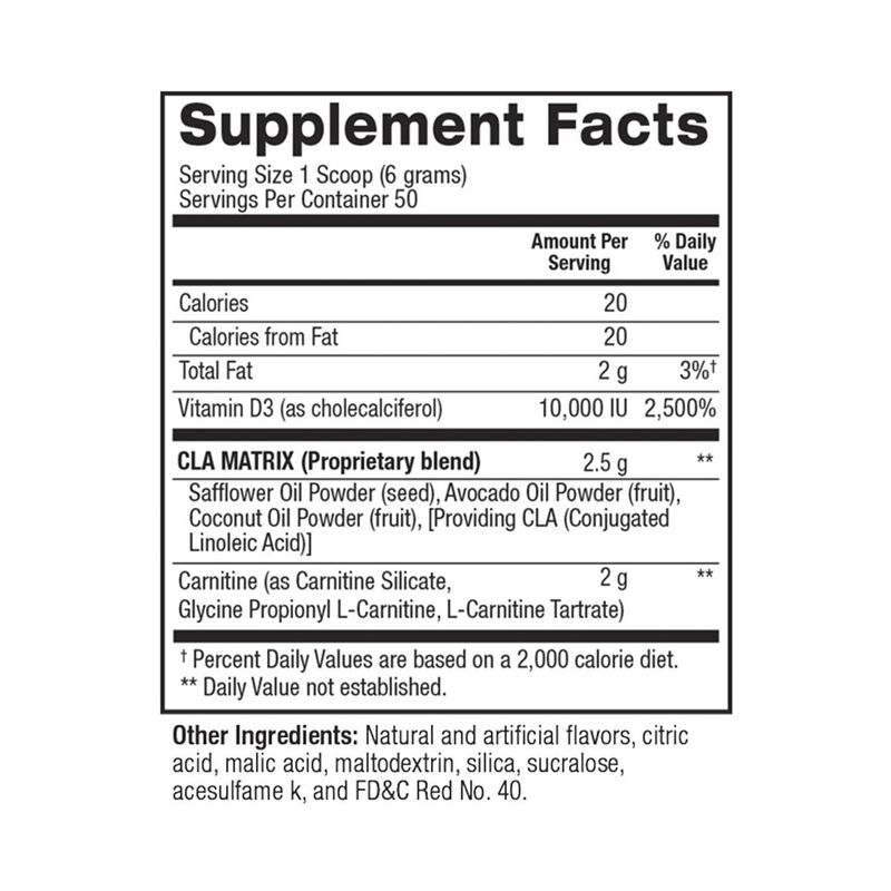 CLA + Carnitine Sheredded BPI Tropical Mango image number null