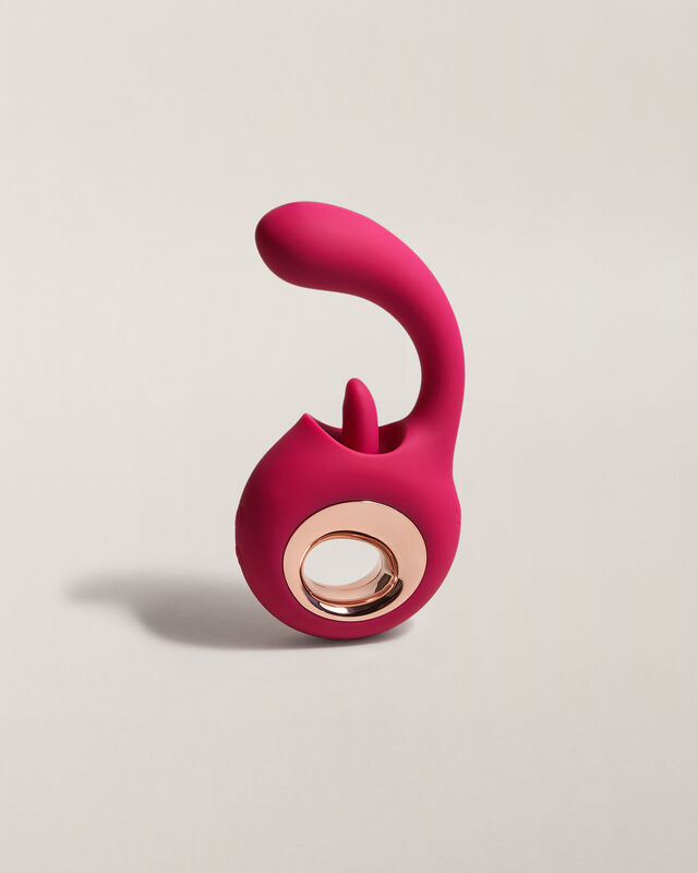 Dildo vibrador m&aacute;s movimientos de lengua | MON+ image number null