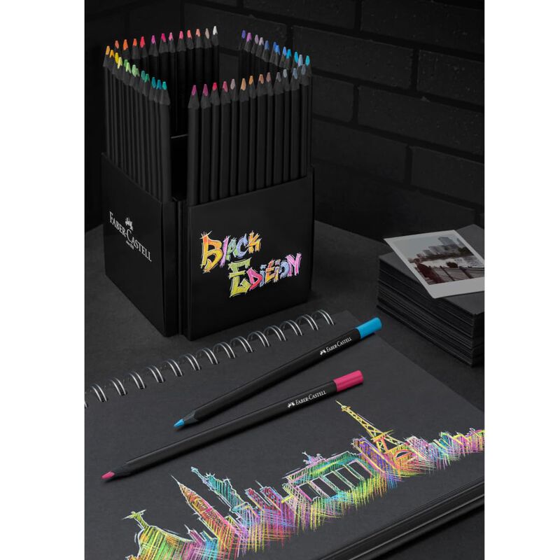 L&aacute;pices De Colores Faber-castell Black Edition ... image number null