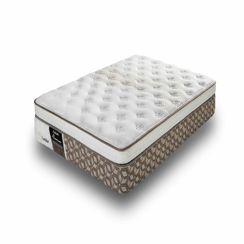 Lester Calm Colch&oacute;n Queen Size - Firme - H&iacute;brid... image number null