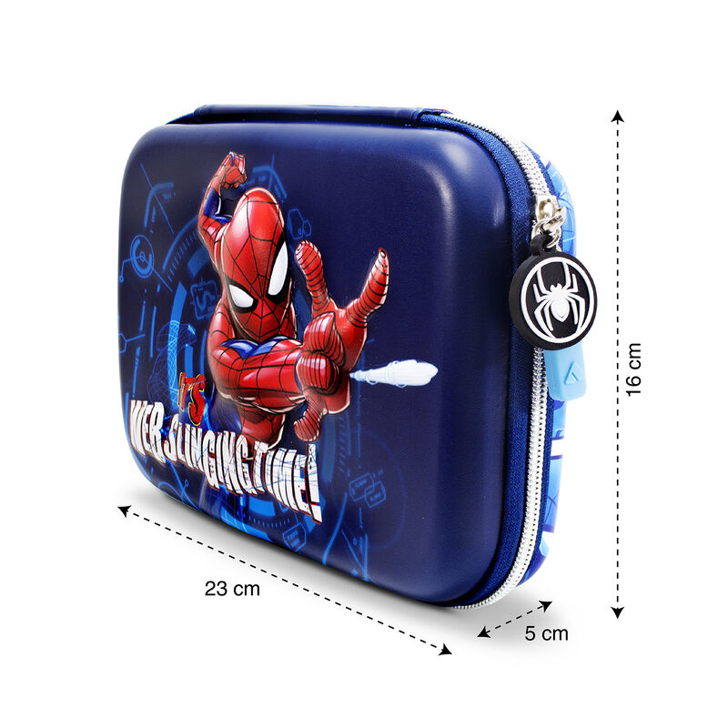Estuche Escolar R&iacute;gido Spiderman, Organizador p... image number null