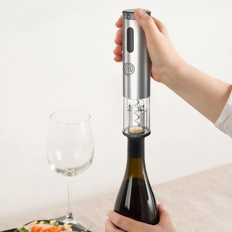 Descorchador El&eacute;ctrico MasterChef Gris MK-WO-SS image number null