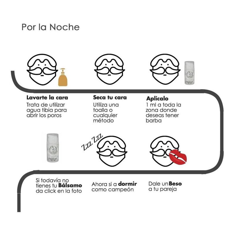 Balsamo Estimulante Crecimiento Barba Bigote Ex... image number null