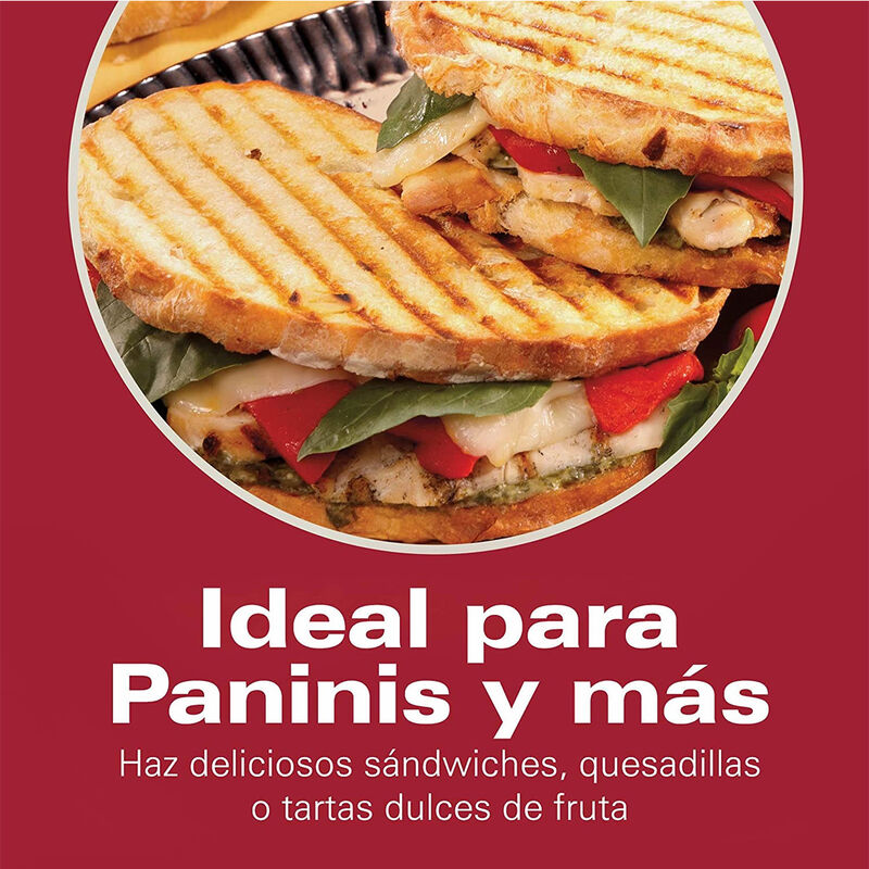 Parrilla Para Paninis Gourmet Hamilton Beach 25... image number null