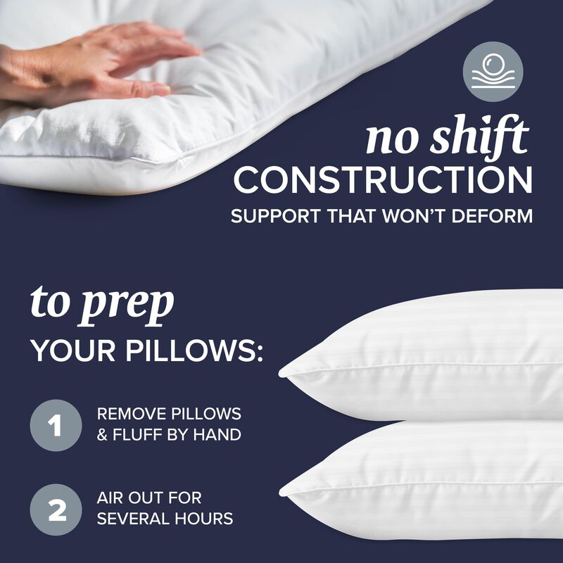 Juego De 2 Almohadas De Cama Beckham Hotel Coll... image number null