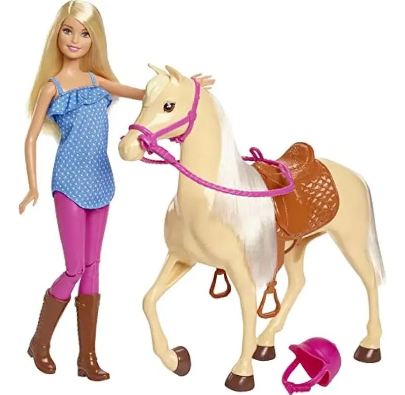 Mu&ntilde;eca Montar A Caballo Tawny Juguete Ni&ntilde;os Bar... image number null