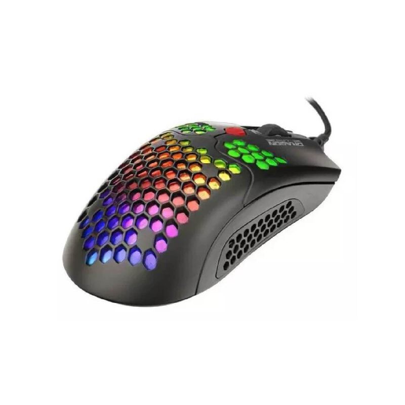 Mouse Gamer Dragon XT USB 6400 dpi Ligero RGB. image number null