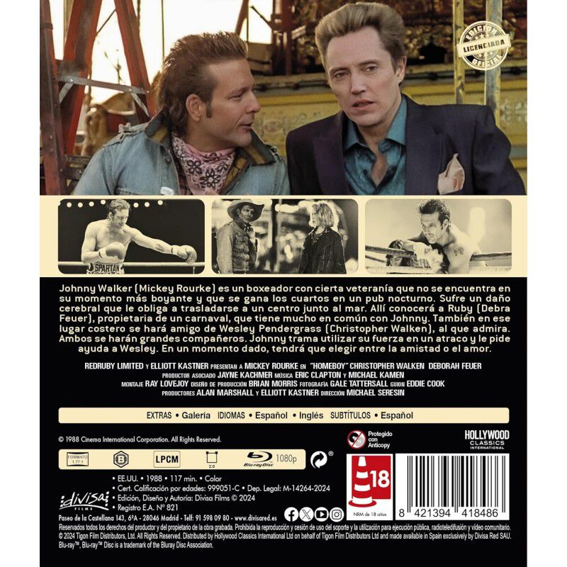 Homeboy [Blu-ray] (1988) image number null
