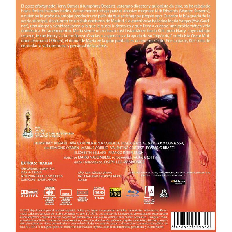 La Condesa Descalza [blu-ray] (1954) La Condesa... image number null