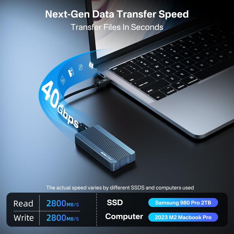 Carcasa Ssd Acasis Tbu 405 Pro 40 Gbps M.2 Nvme... image number null