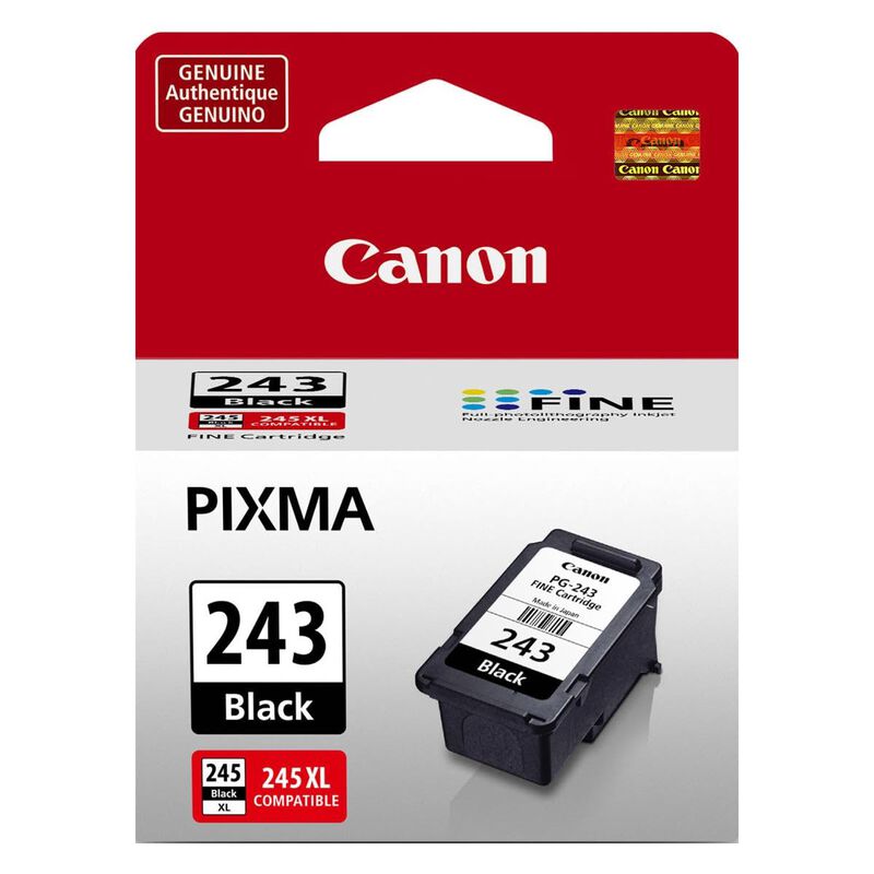 Cartucho De Tinta Negro Canon Pg-243, Paquete D... image number null