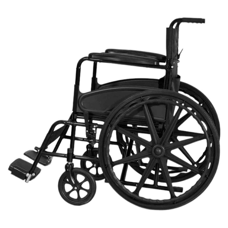 Silla De Ruedas Todo Terreno 24 Pulgadas Plegab... image number null