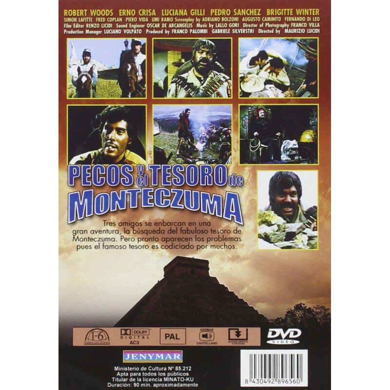 Pecos Y El Tesoro De Monteczuma [dvd] image number null