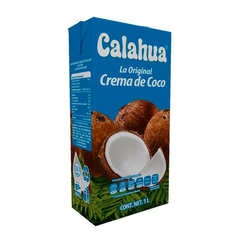 Crema De Coco Calahua Tetra  1 Lt image number null