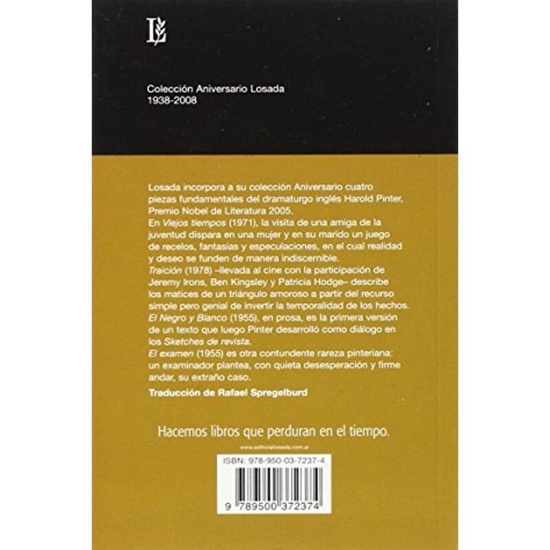 Viejos tiempos / Traici&oacute;n / El negro y el blanc... image number null