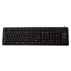 Teclado Alámbrico Fussion KB-2006 Flexible Negro
