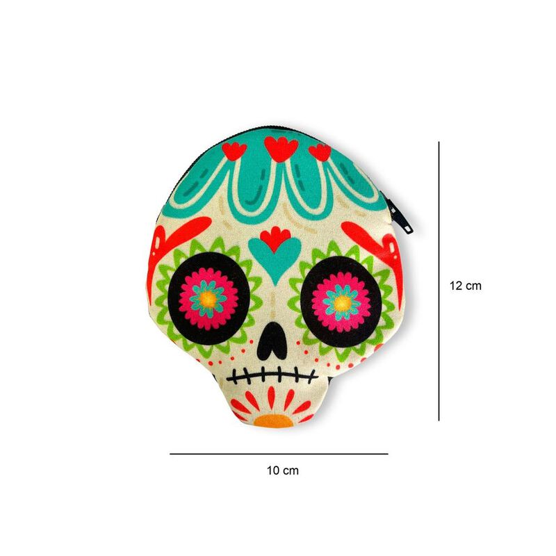 Monedero Calavera de Az&uacute;car image number null