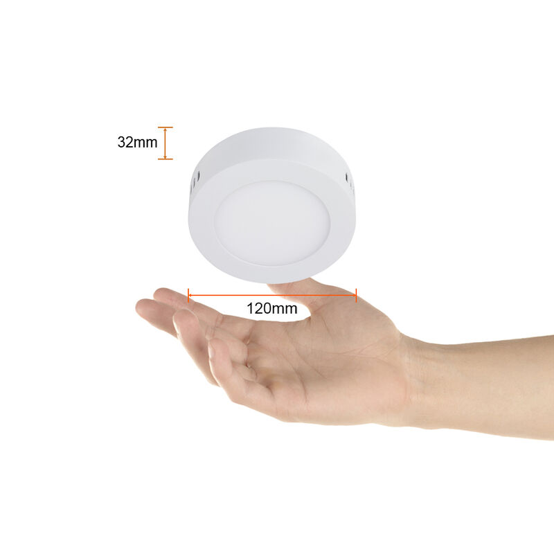 Lampara Sobreponer Techo Blanco 6w Luz Suave C&aacute;... image number null