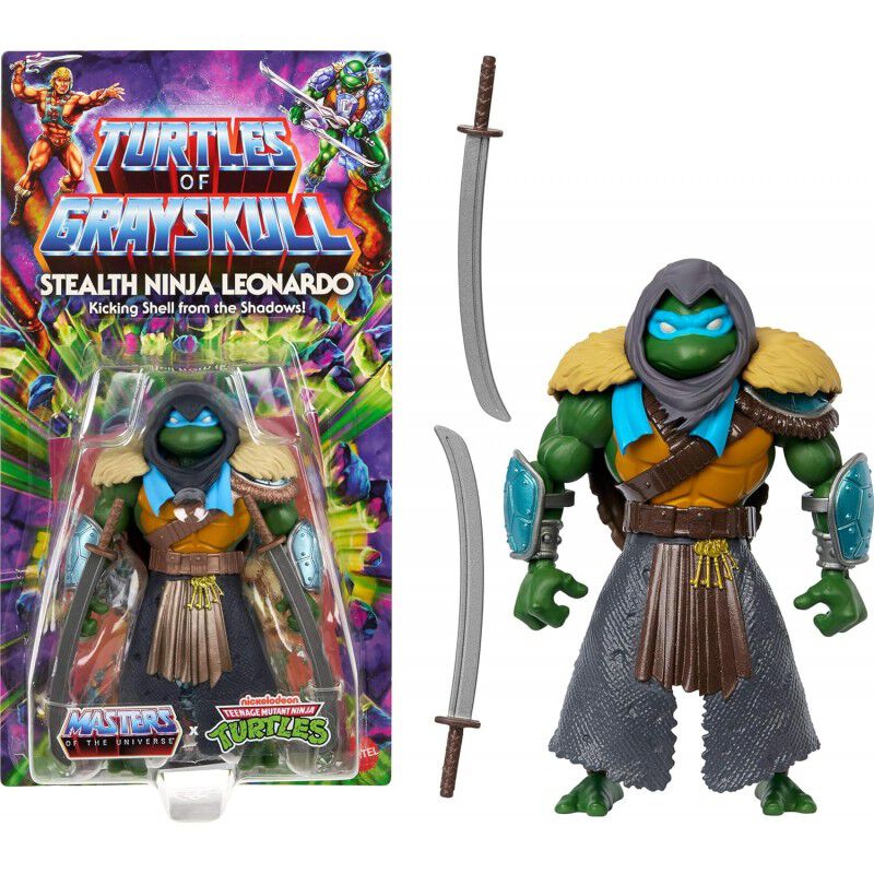 Figura Stealth Ninja Leonardo Turtles of Graysk... image number null