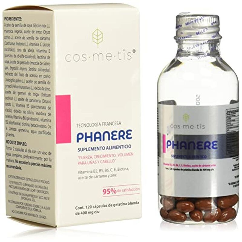 Phanere, Suplemento Alimenticio Con Vitaminas, ... image number null