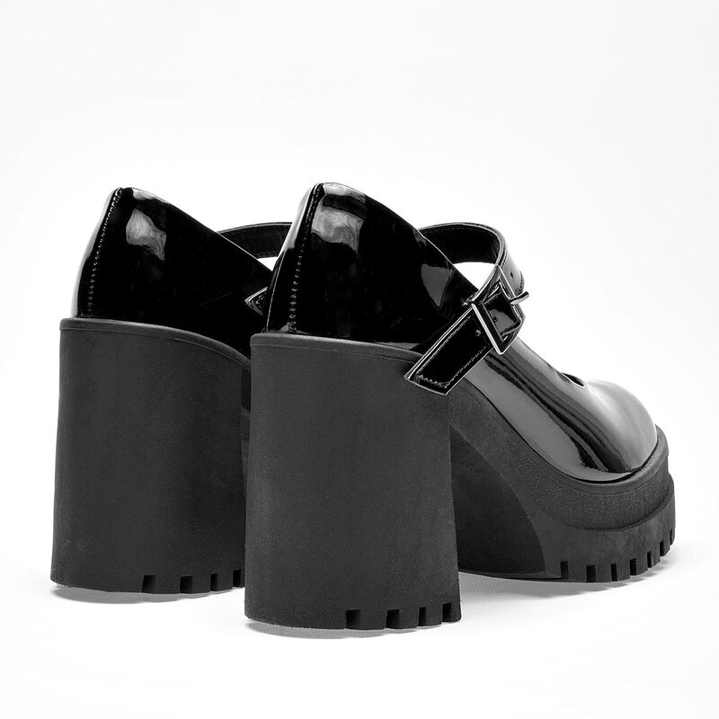 Been Class Zapatos para mujer negro charol image number null