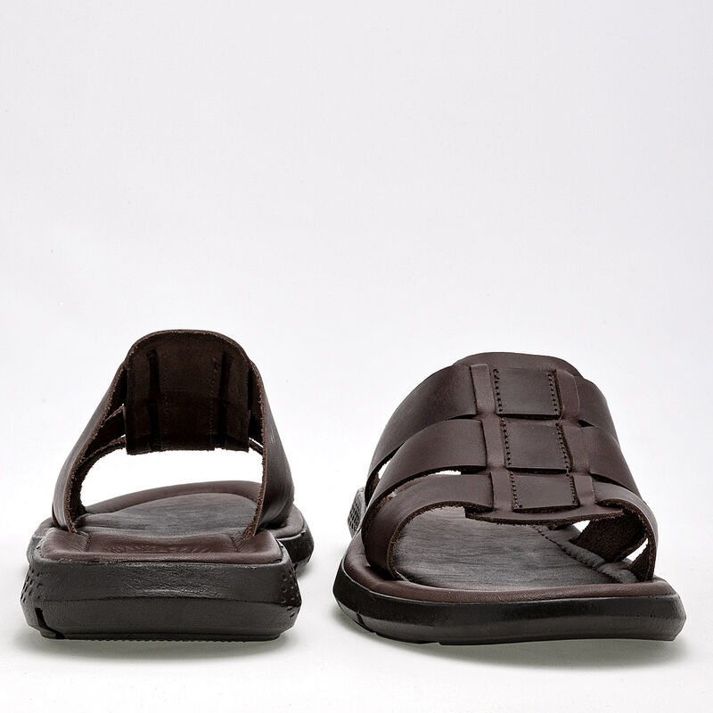 Iguana Sandalia para hombre caf&eacute; image number null