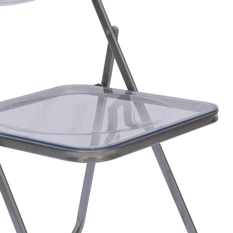 Silla Plegable Transparente Ideen Color Platead... image number null