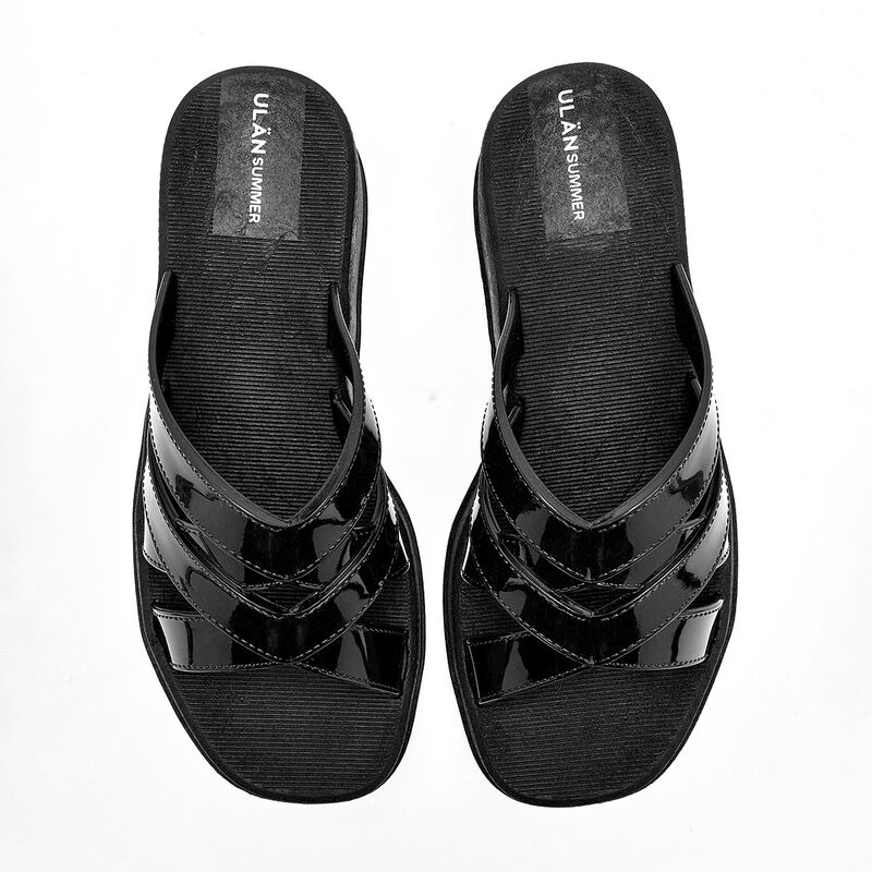 Top Moda Sandalia para mujer negro image number null