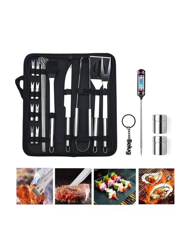 Set utensilios Casa BIU de acero inoxidable image number null